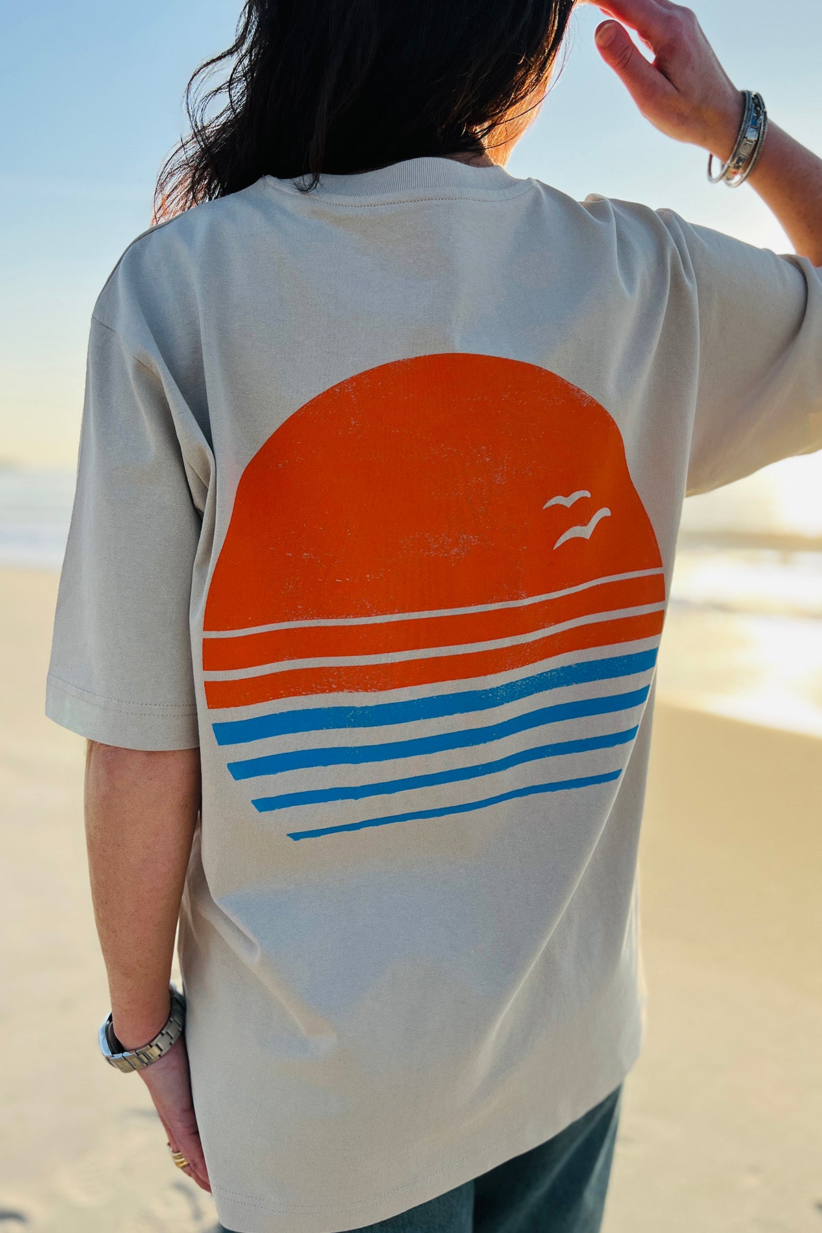Heavy Weight Tee "Sunset"