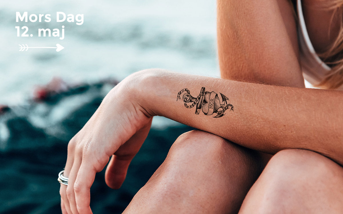 Vi gi'r gratis "Mor"-tattoos i anledningen af Mors Dag.