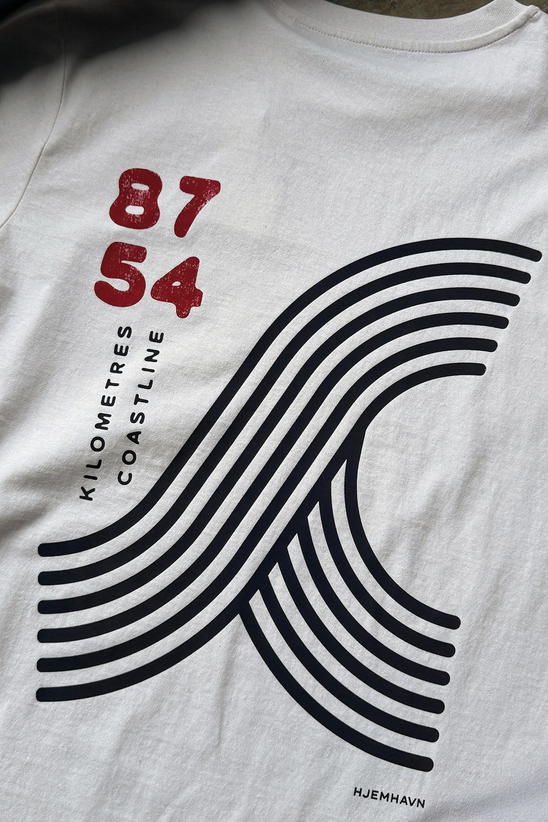 T-Shirt "8754 KM of Coastline"