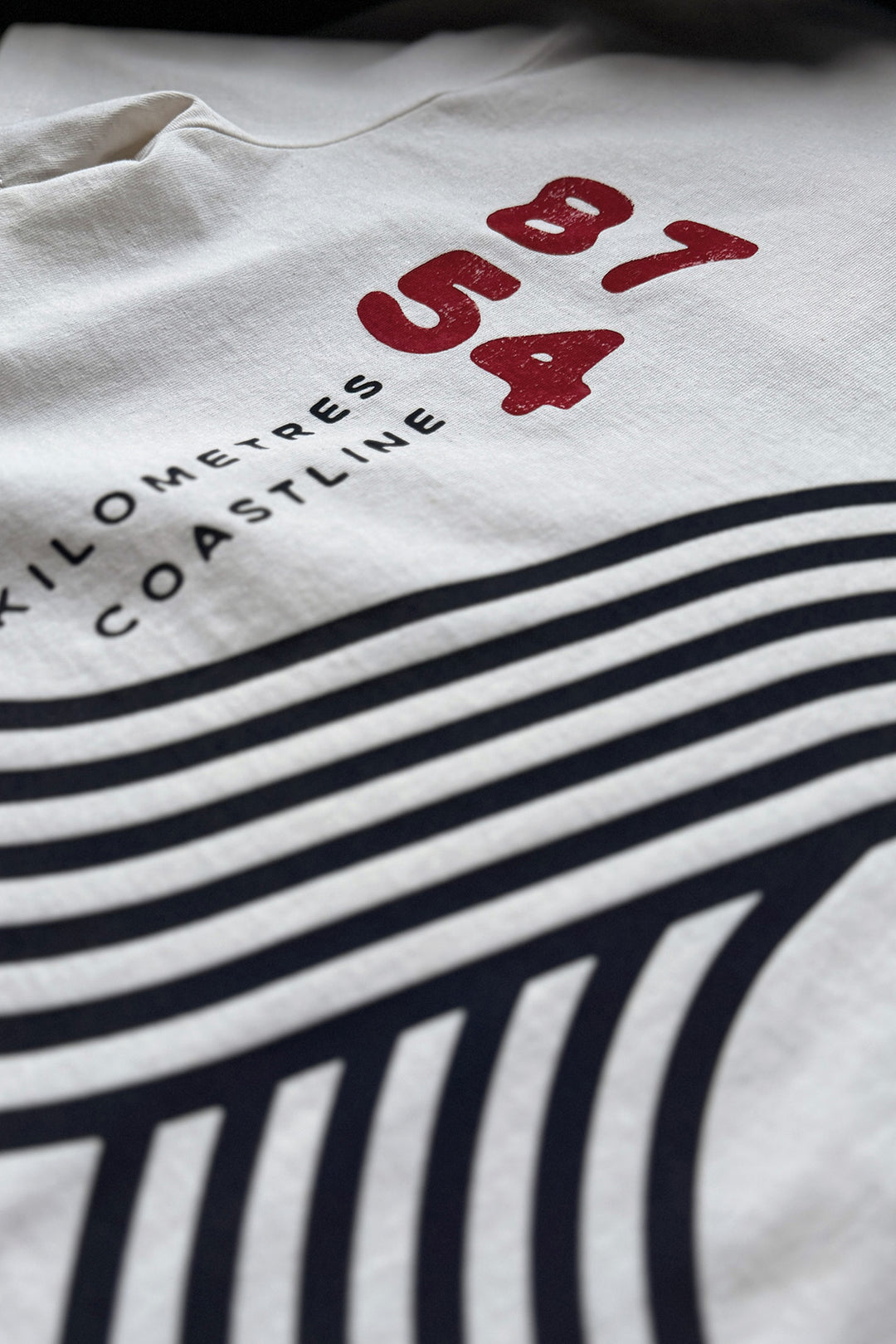 T-Shirt "8754 KM of Coastline"