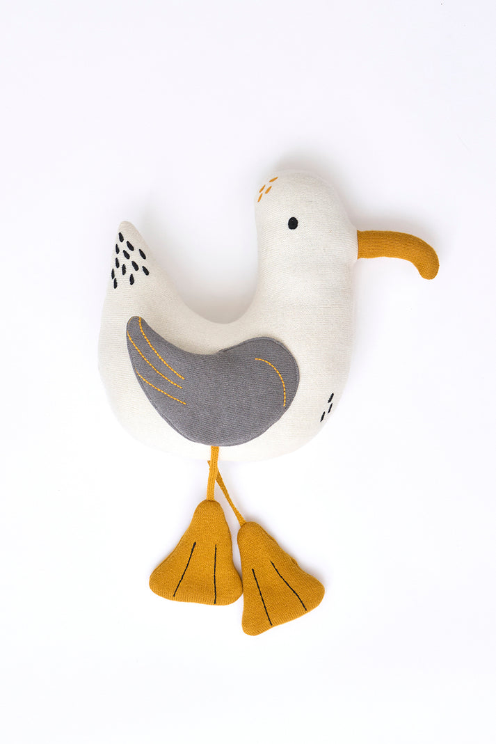 Gestopfte Möwe