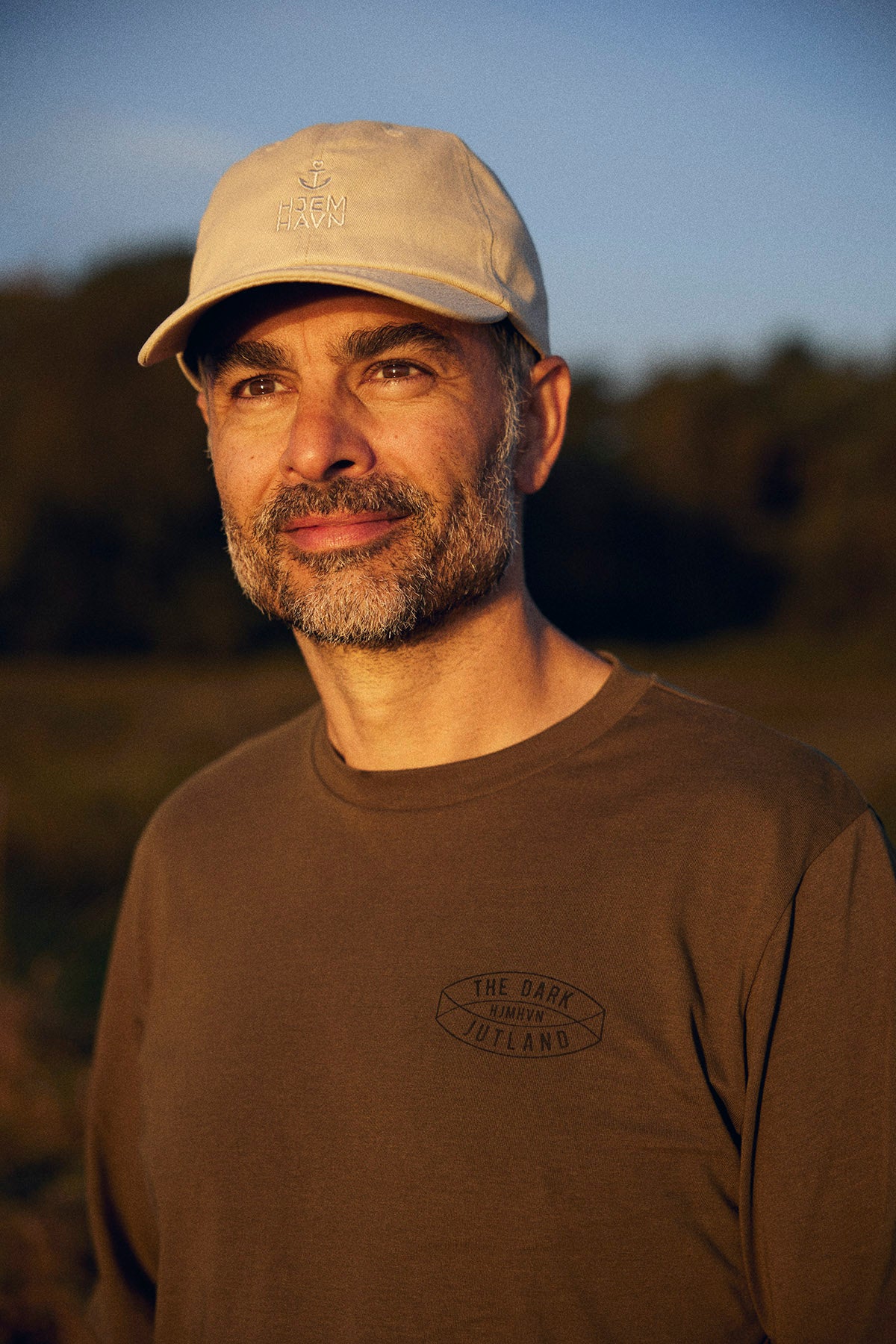 Cap "HJEMHAVN" - Chino-Twill