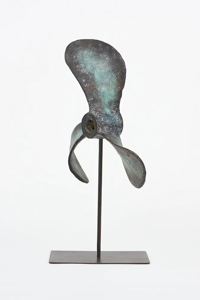 Vintage Skibspropel på fod