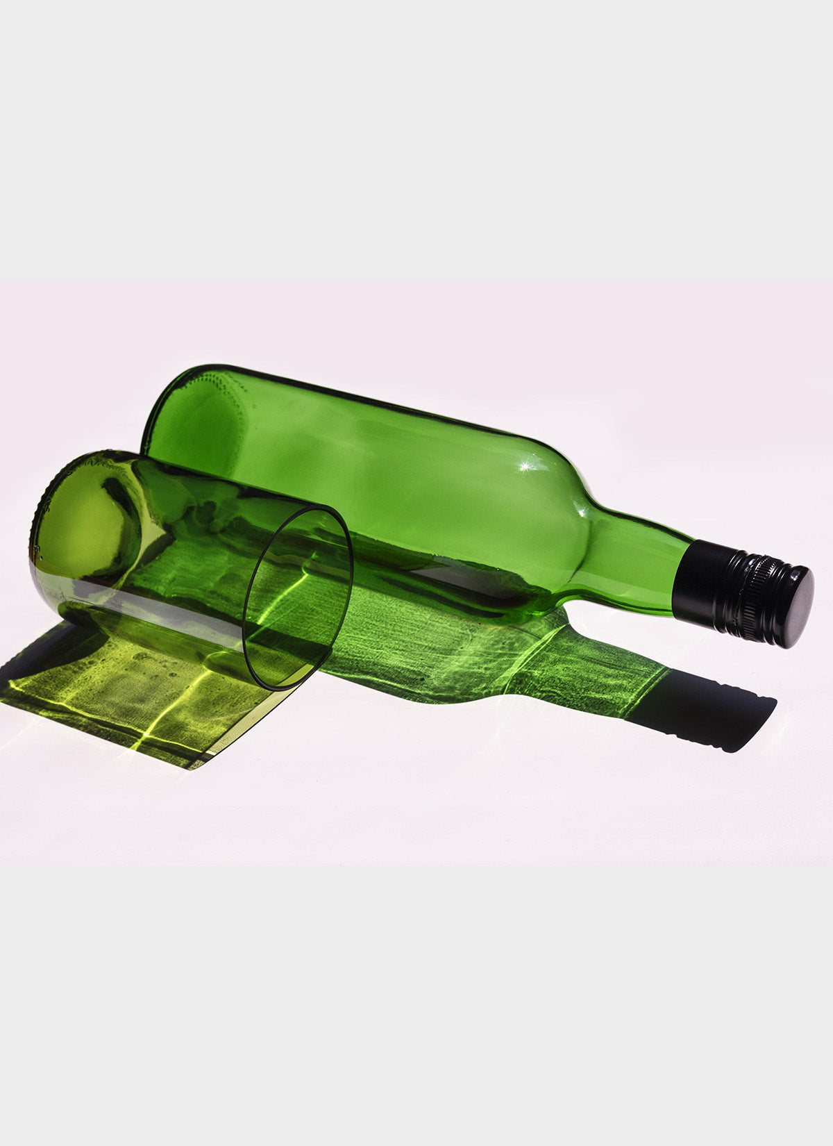 Drikkeglas fra vinflasker - Short