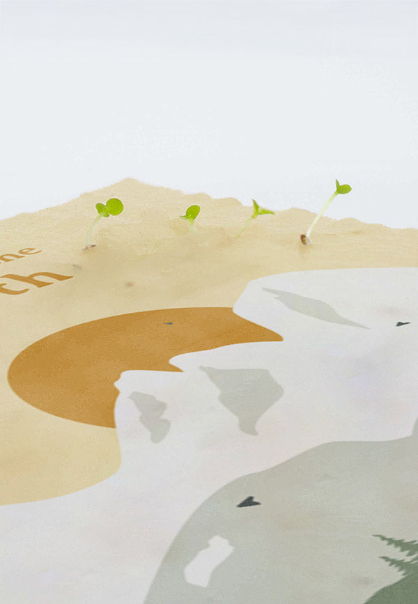 Plantbar Postkort "May nature be with you"