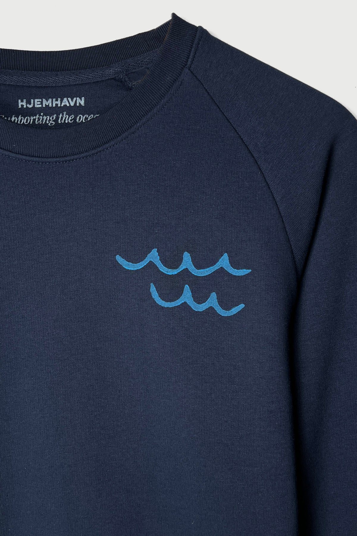 Sweat „The Waves“ – Marineblau