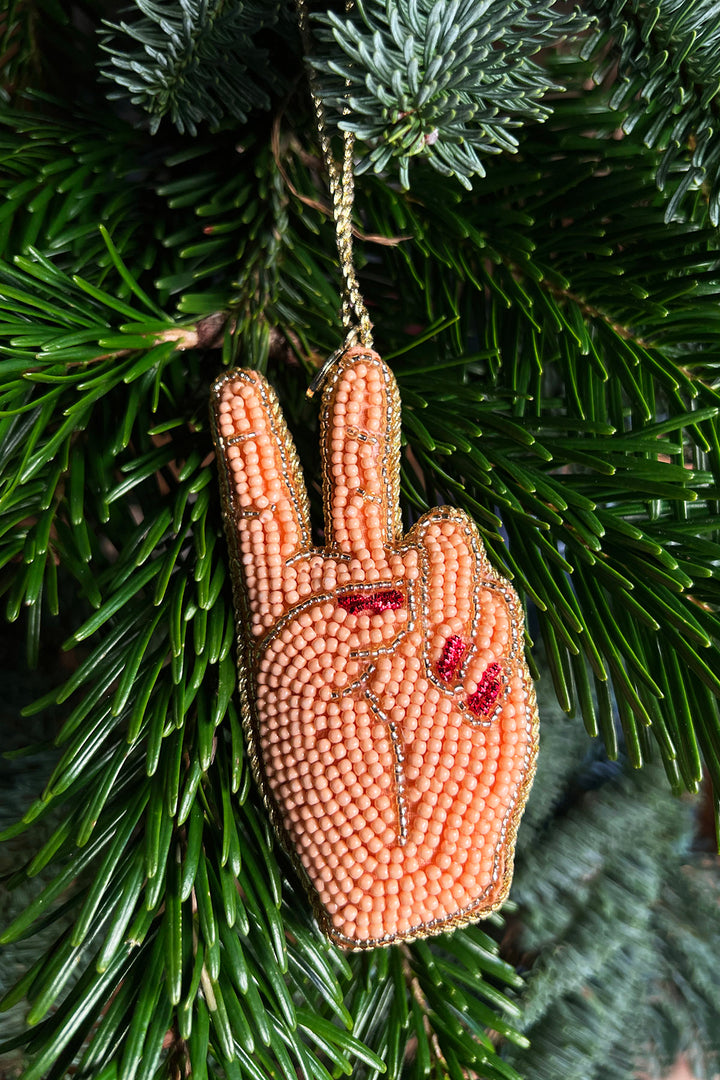 Weihnachtsanhänger - Peace