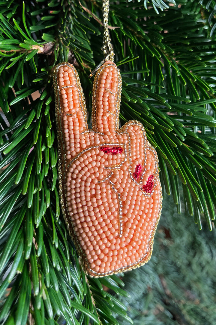 Weihnachtsanhänger - Peace