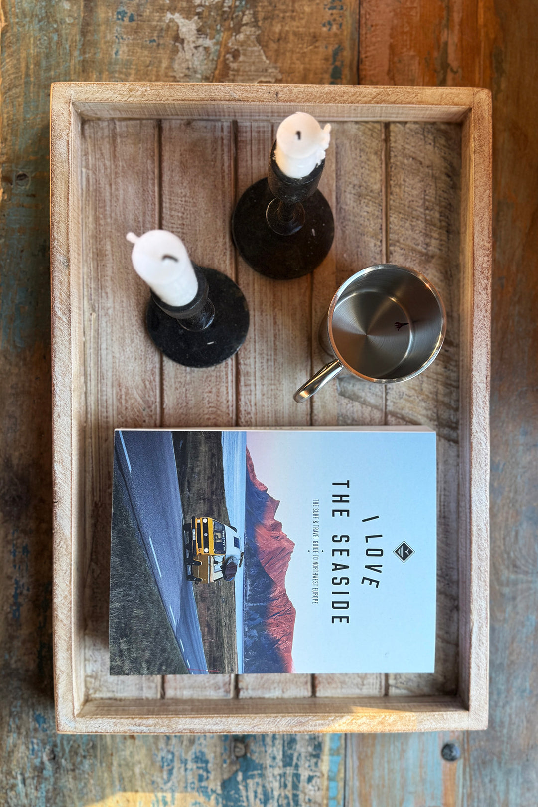 Holztablett - Recyclingholz