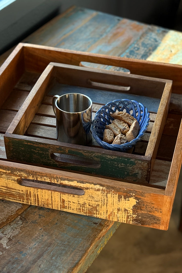 Serveringsbakke - Genbrugstræ