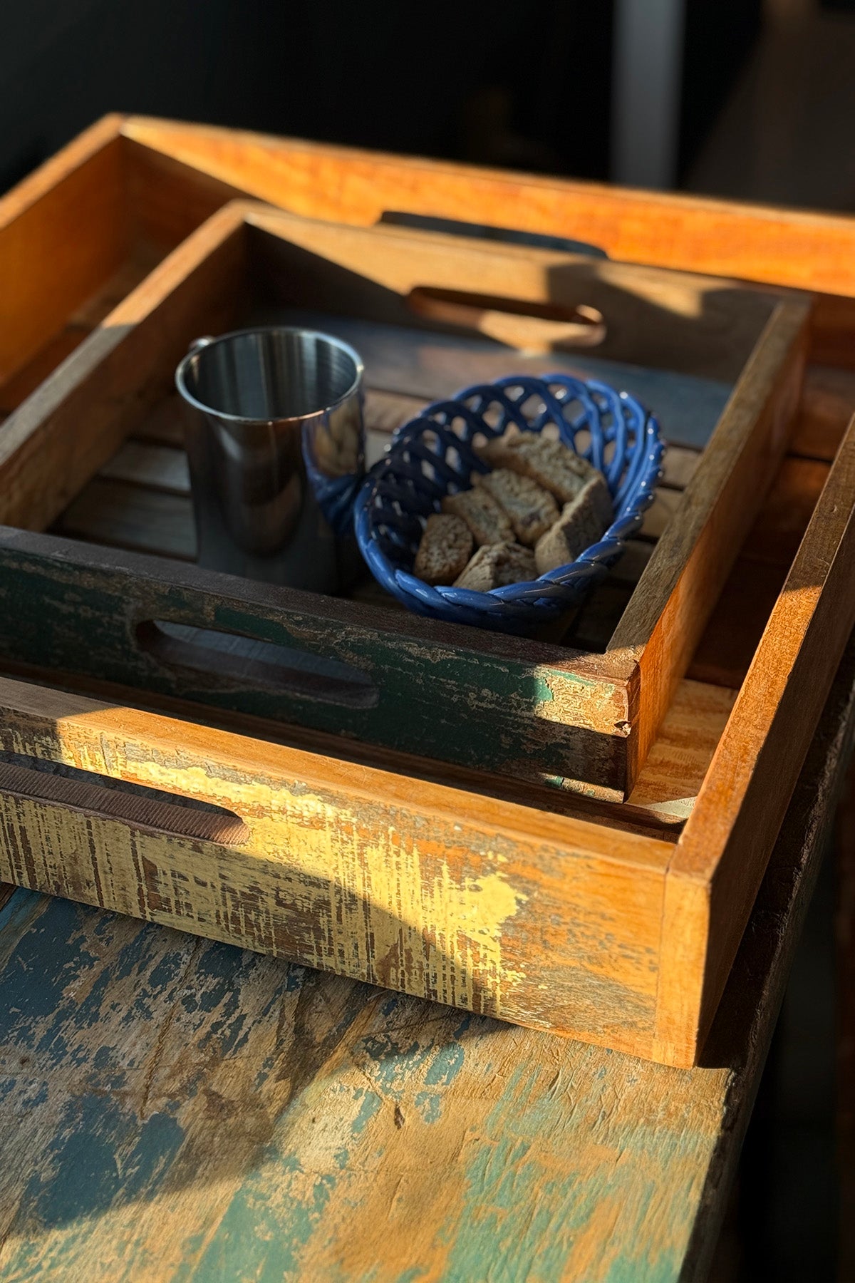 Serveringsbakke - Genbrugstræ