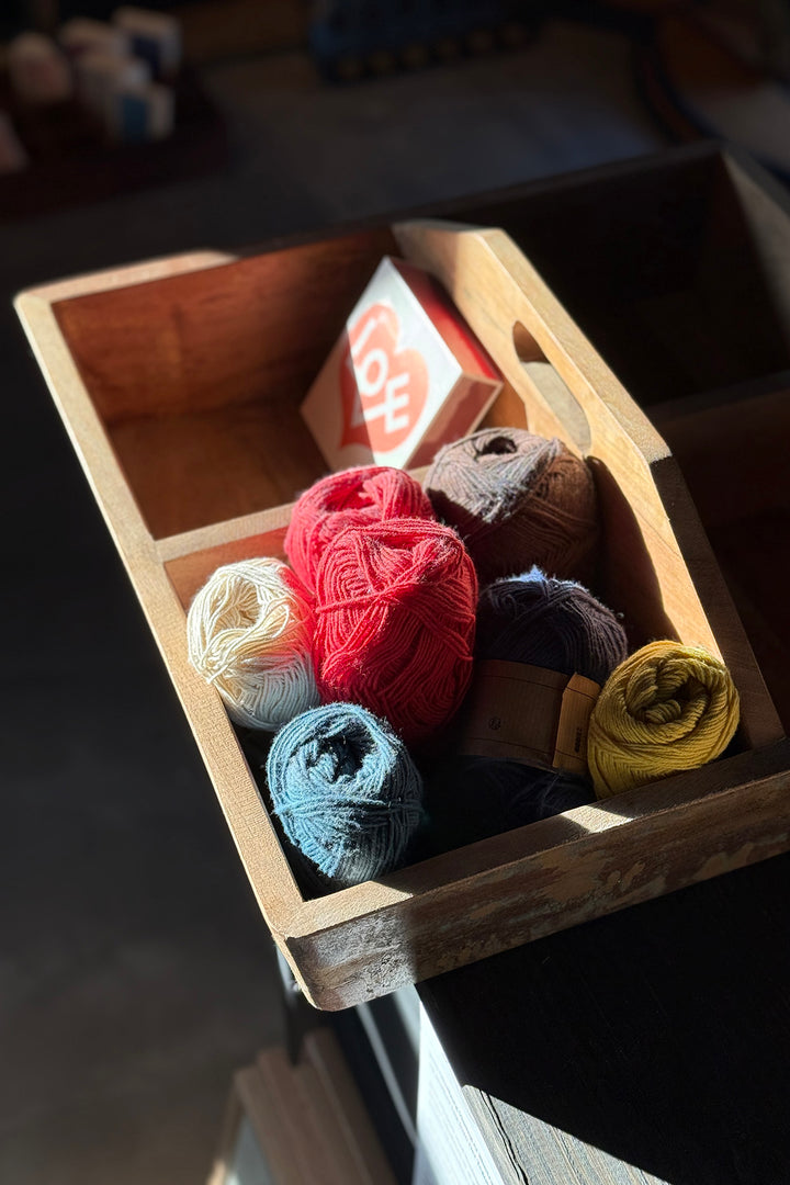 Træbakke med greb - Genbrugstræ