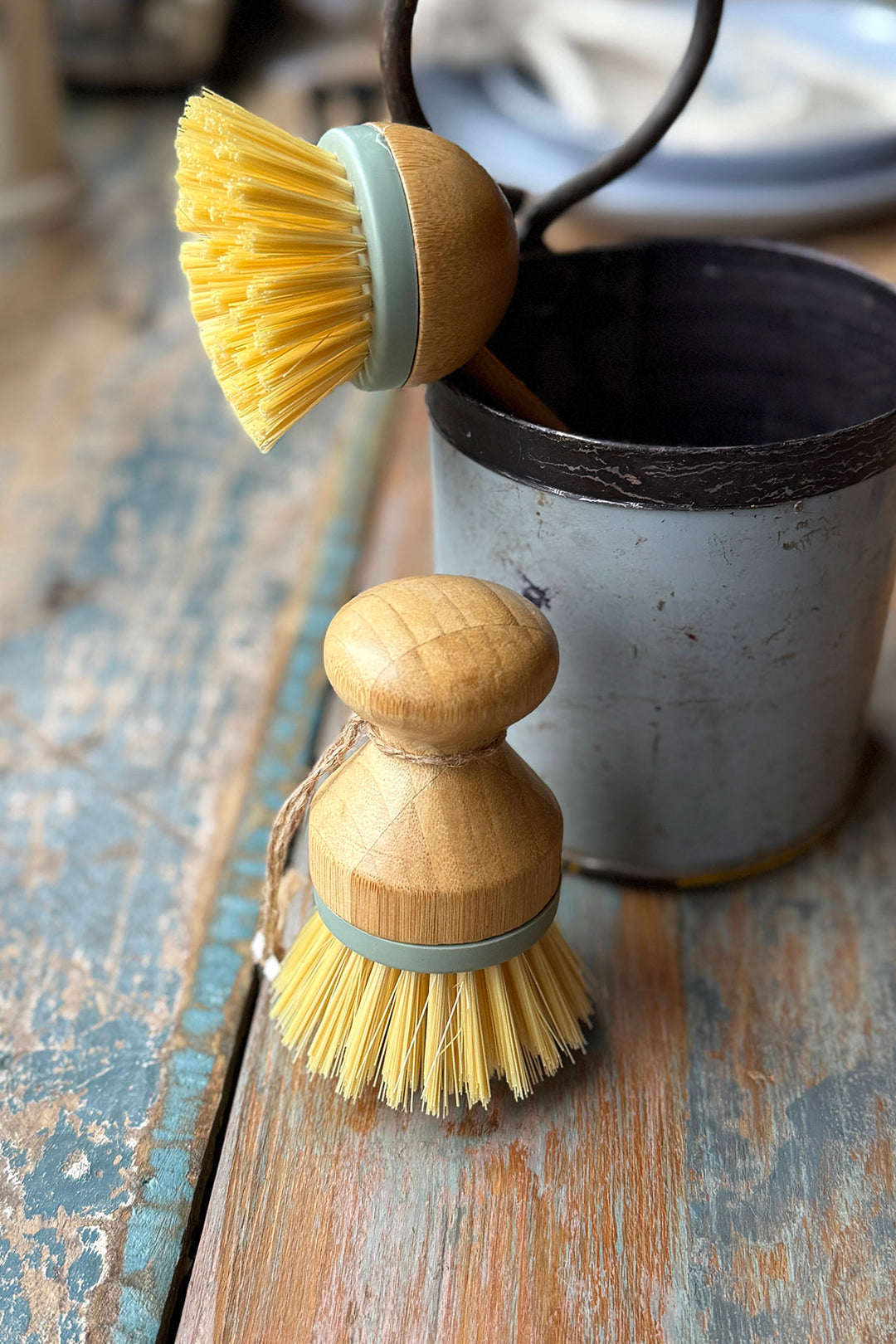 Dishwashing brush bamboo - Sæt