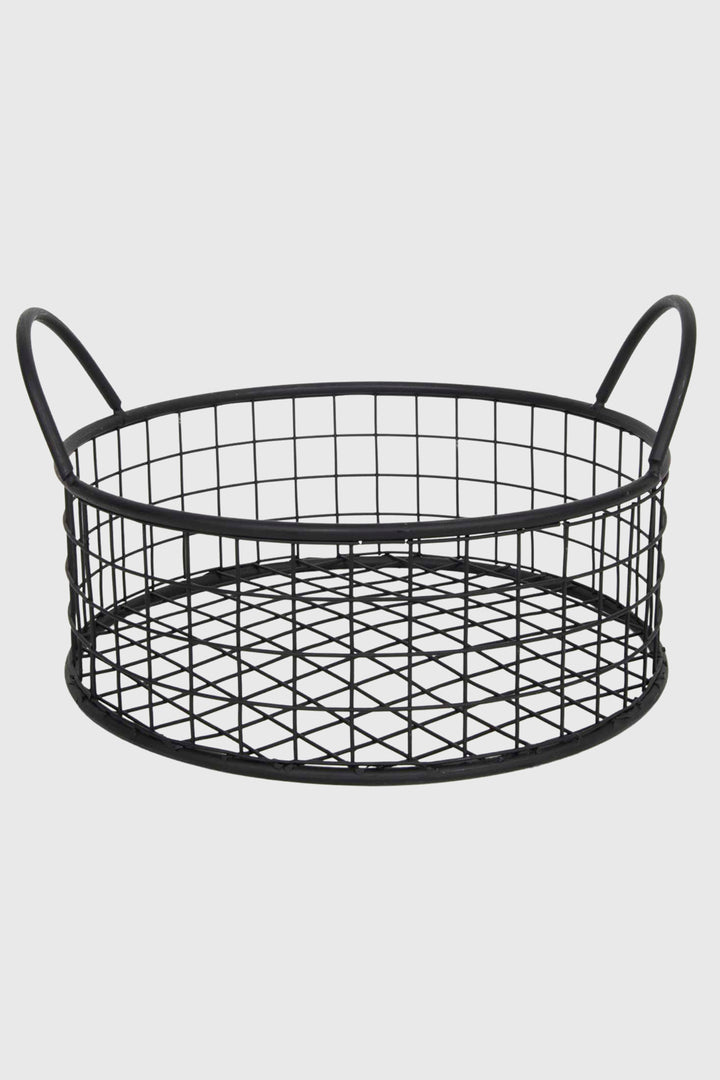 Metal basket Ø19.6 cm
