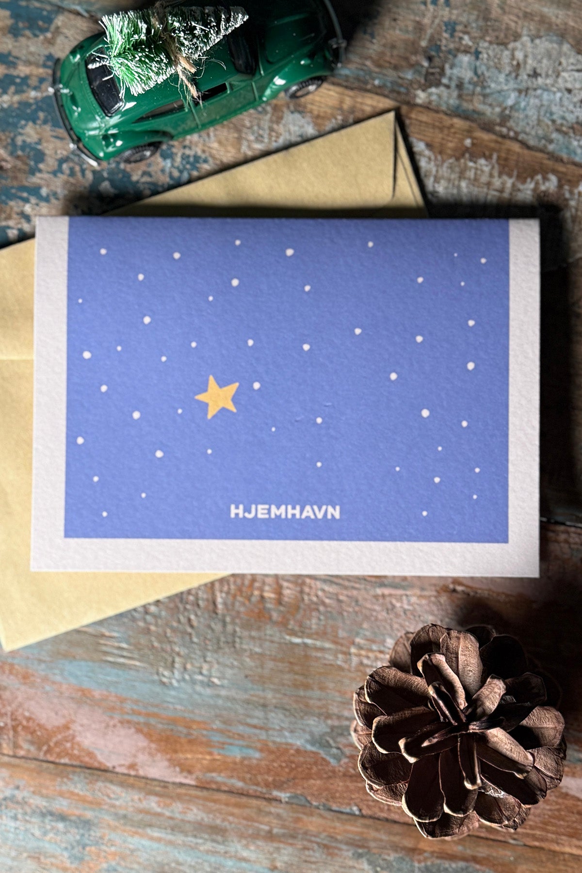 Julekort "Most Wonderful Time"