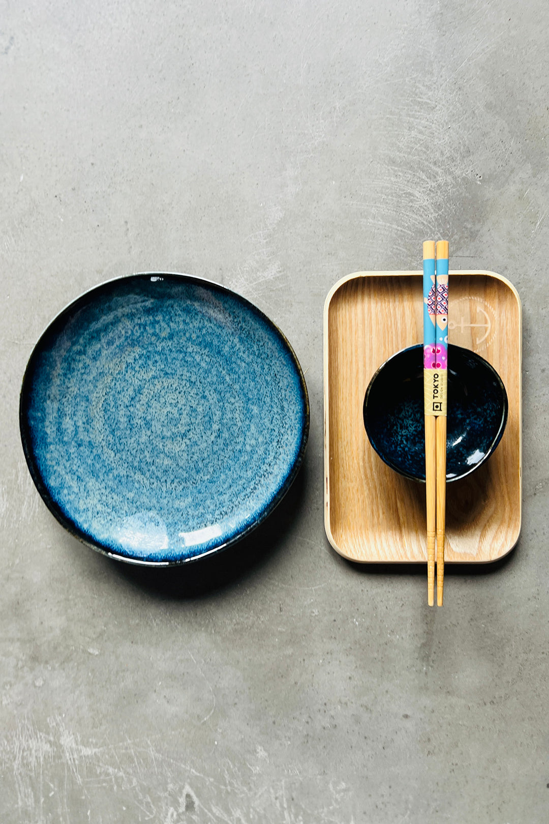 Blue Plate - Ø19 cm