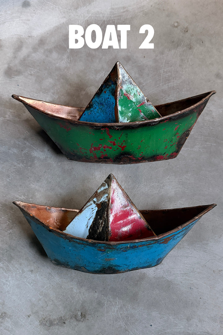 Papirbåd - Upcycling