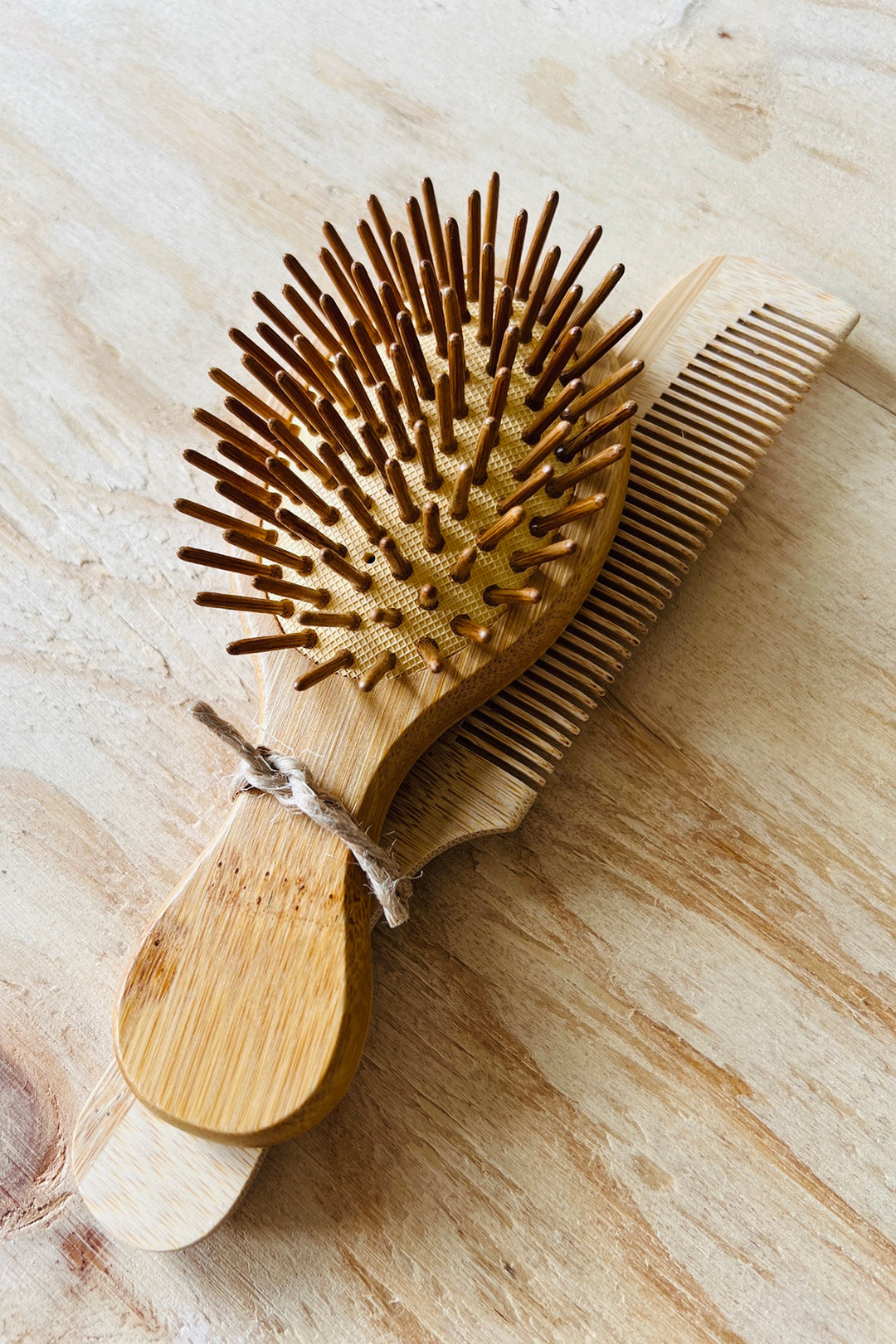 Bamboo Brush &amp; Comb