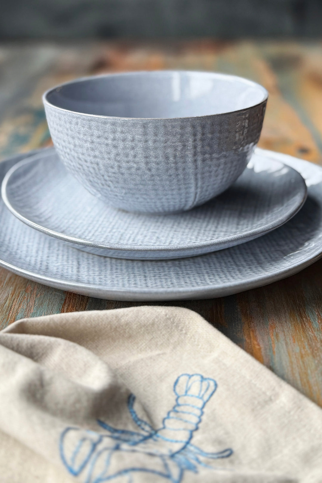 Bowl "Woven Textile"