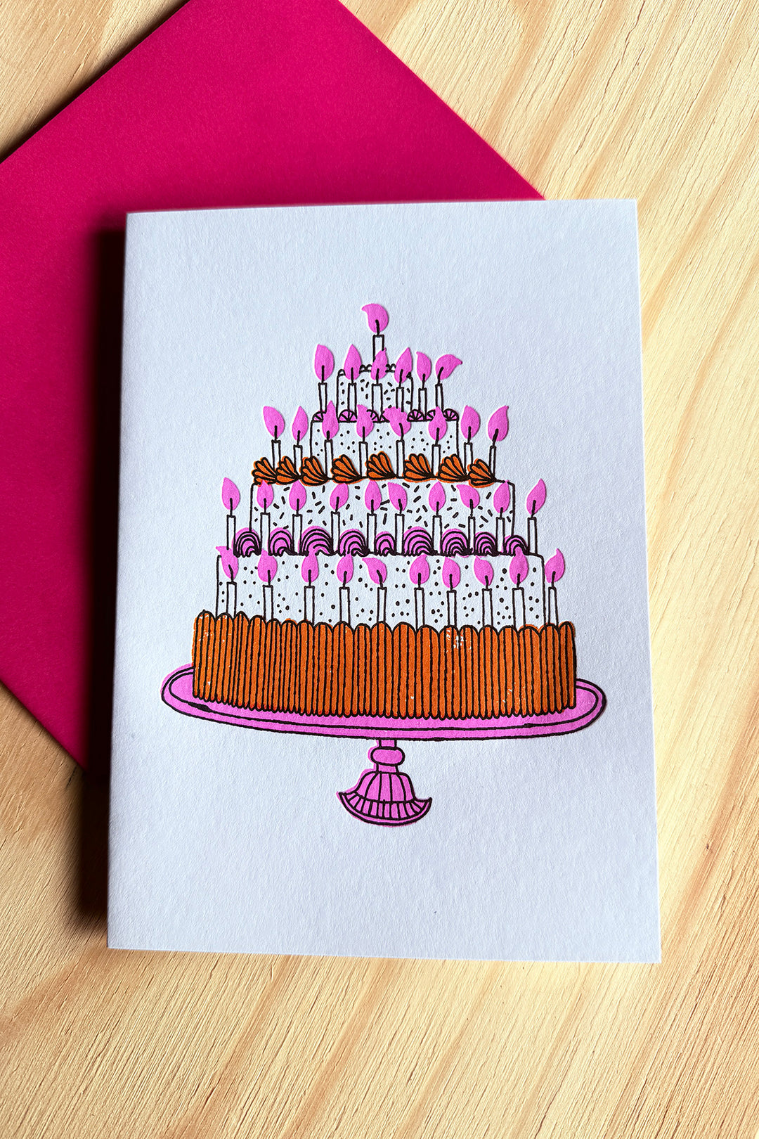 Greeting Card "The Birthday Cake"