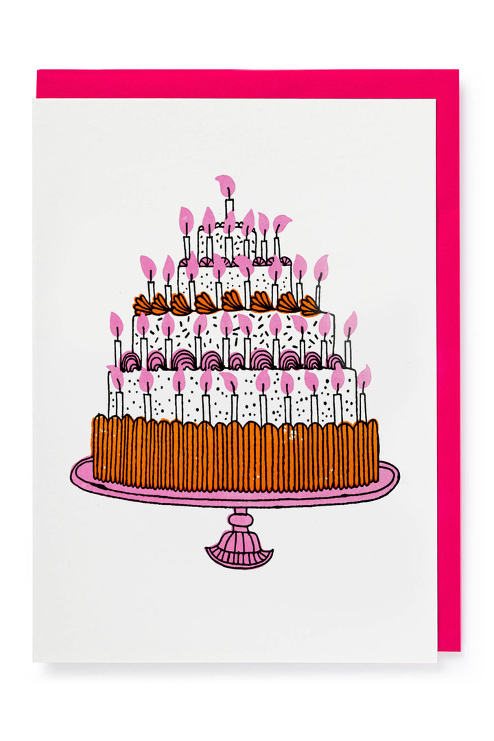 Greeting Card "The Birthday Cake"