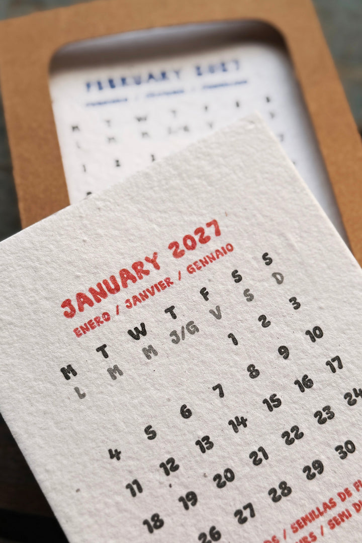 Plantbar Kalender 2027