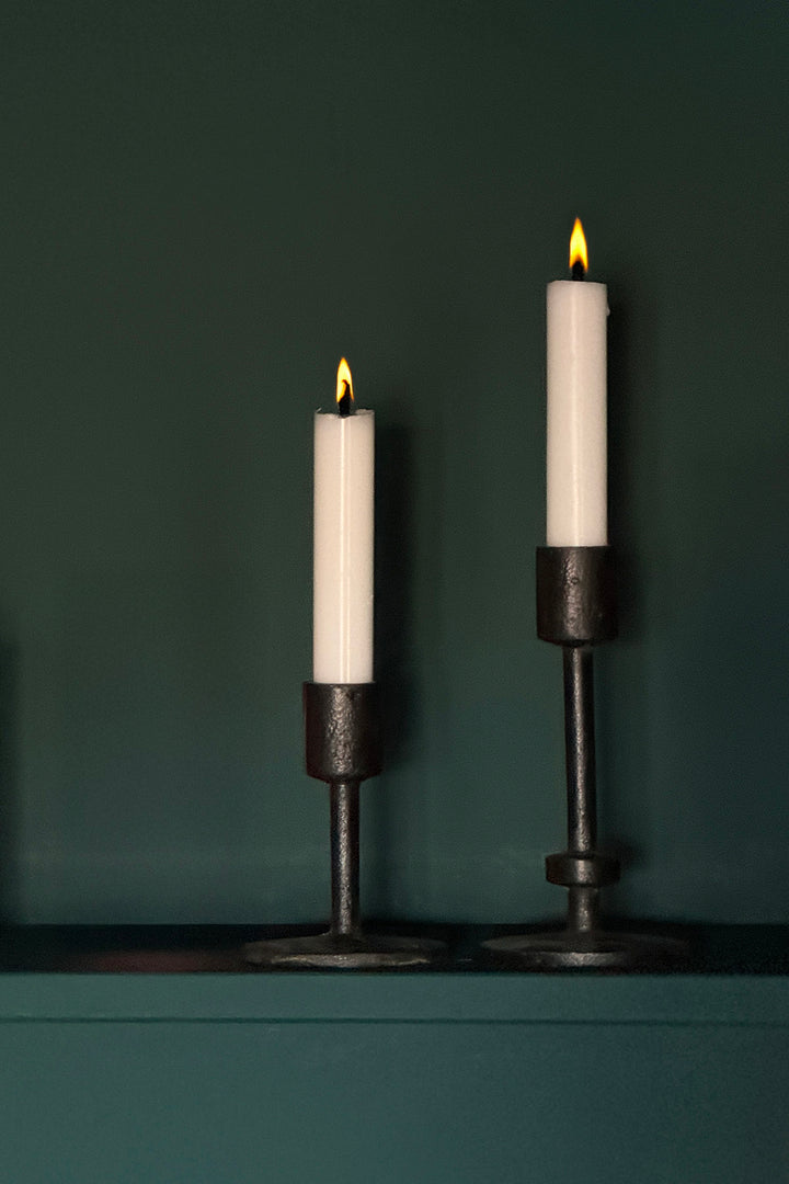 Kerzenständer - Gusseisen (2 Stück)