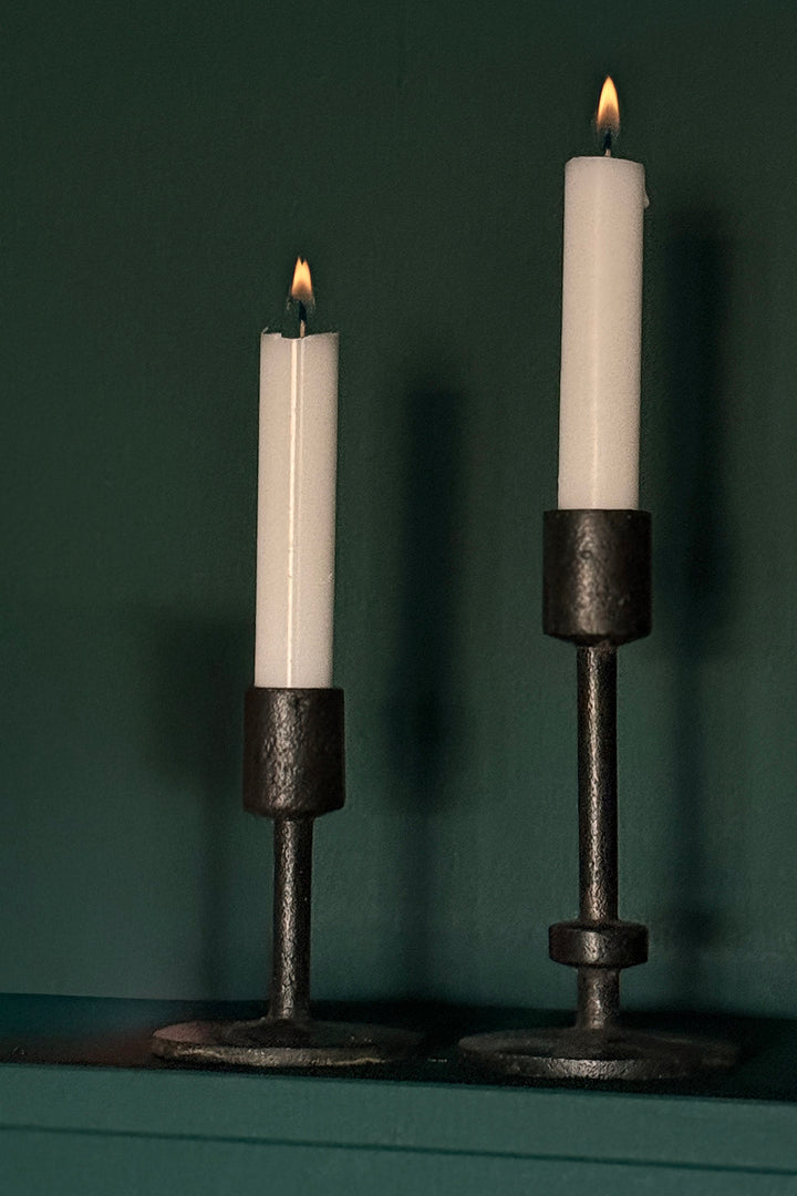 Kerzenständer - Gusseisen (2 Stück)