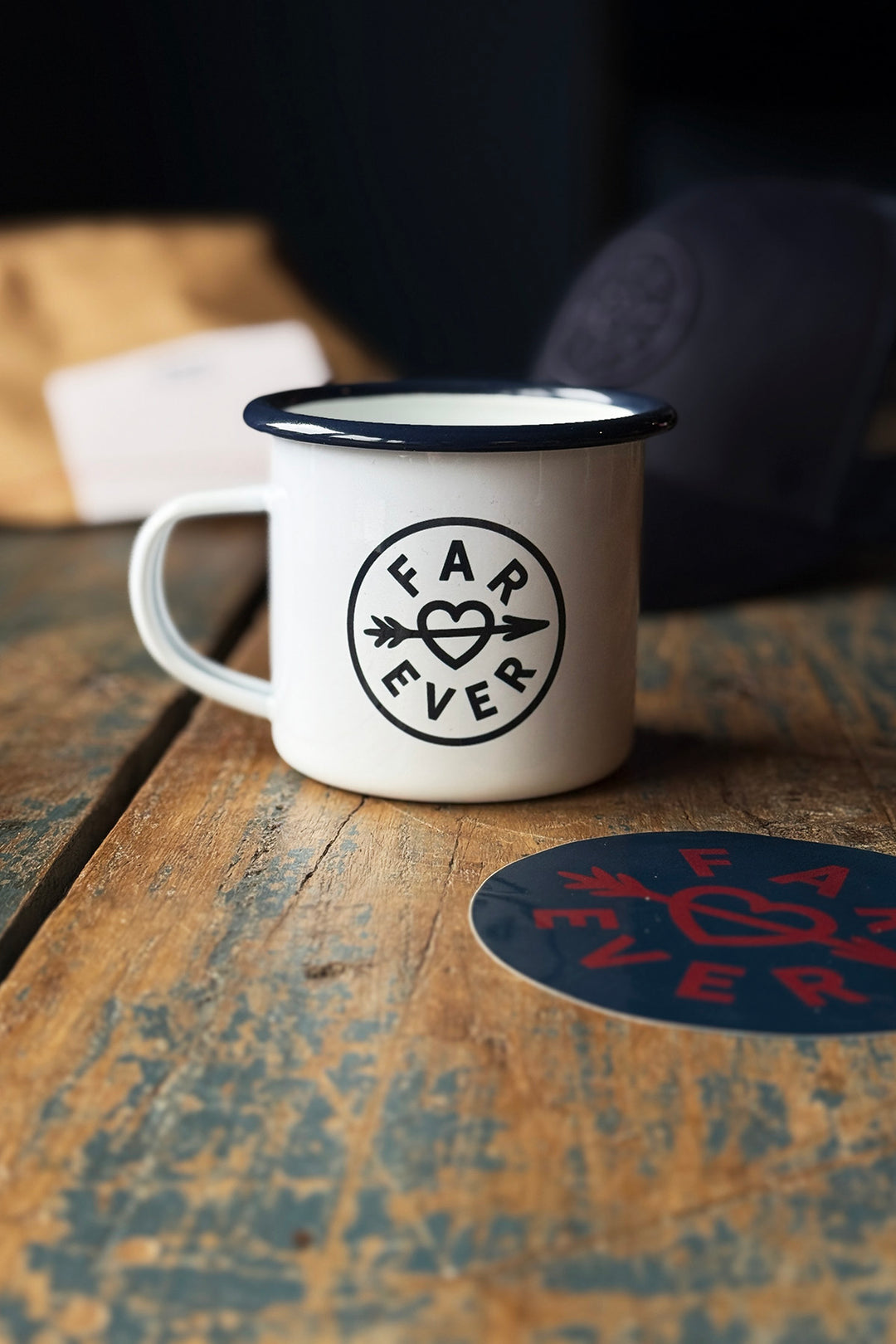 Emaljekrus "Farever"