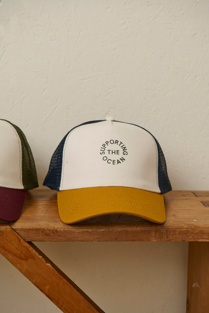 Cap "Supporting the Ocean" - Organic & Recycled