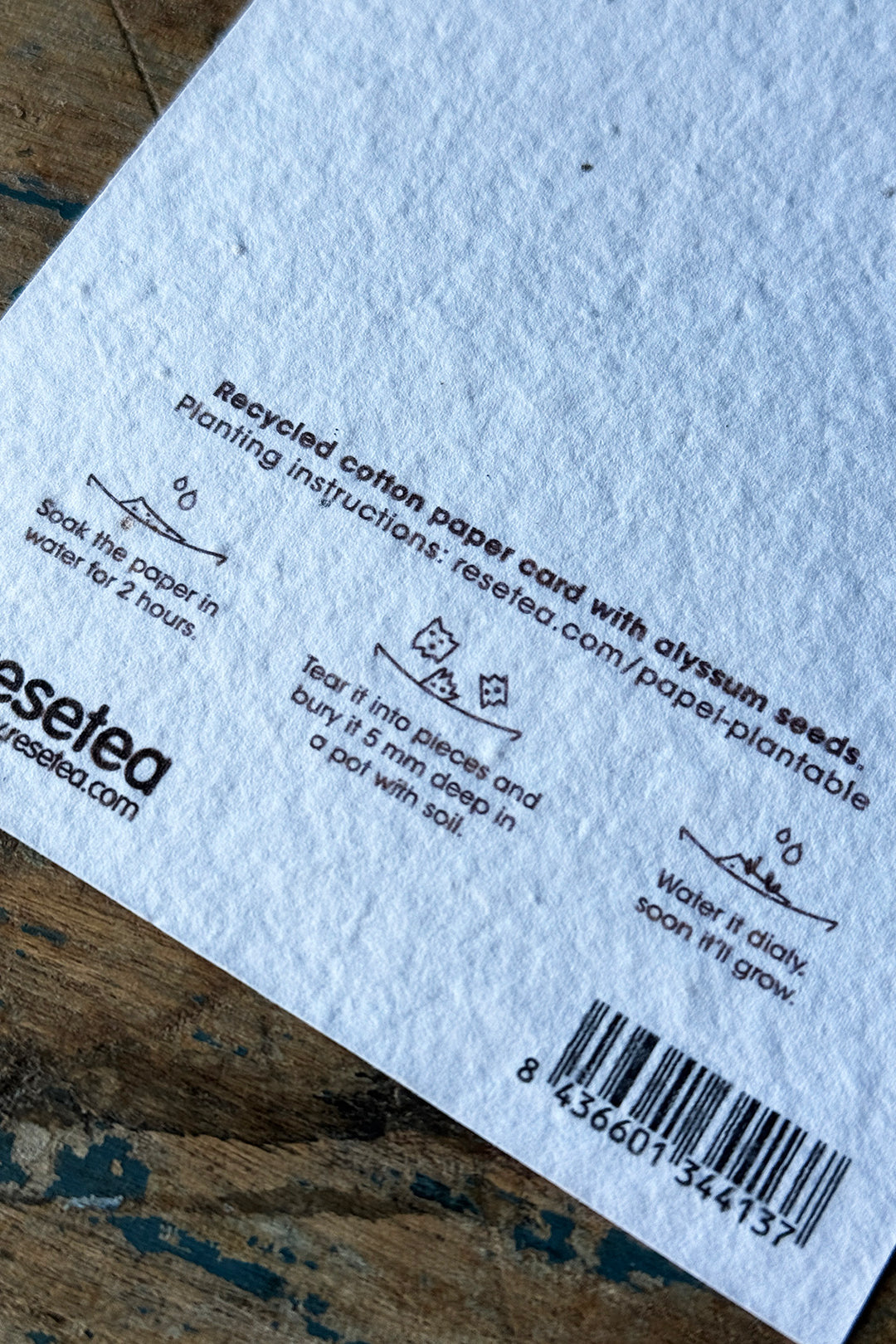 Plantbar Postkort "May nature be with you"