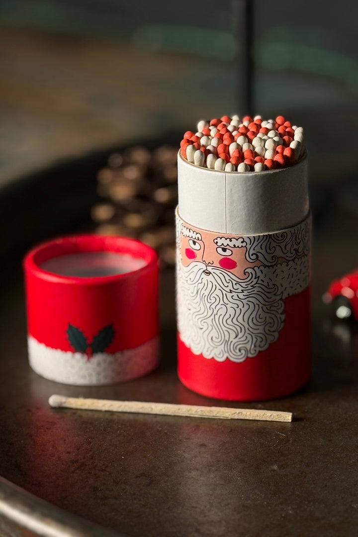 Matchbox "Christmas Cylinder Matches"