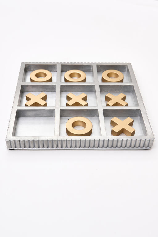 Tic-Tac-Toe Metallspiel