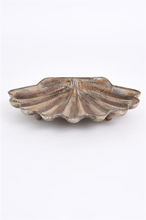 Muschelschale aus Zinn