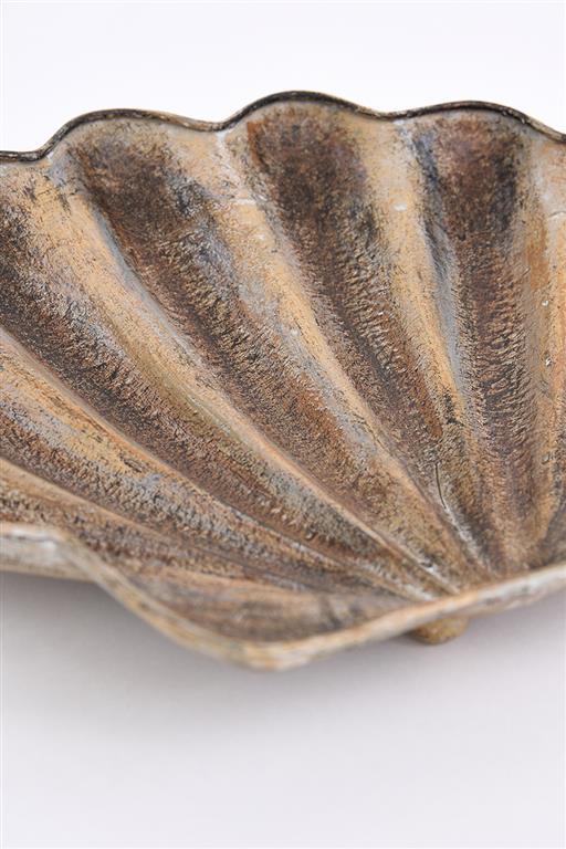 Muschelschale aus Zinn