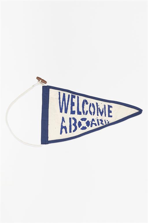 Pennant "Welcome Aboard"