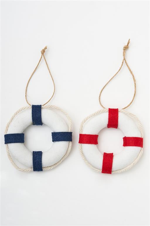 Juleophæng "Lifesavers" (2 stk)