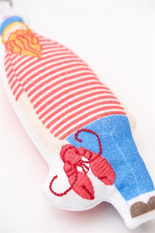 Nøgleringe i stof (flere varianter)