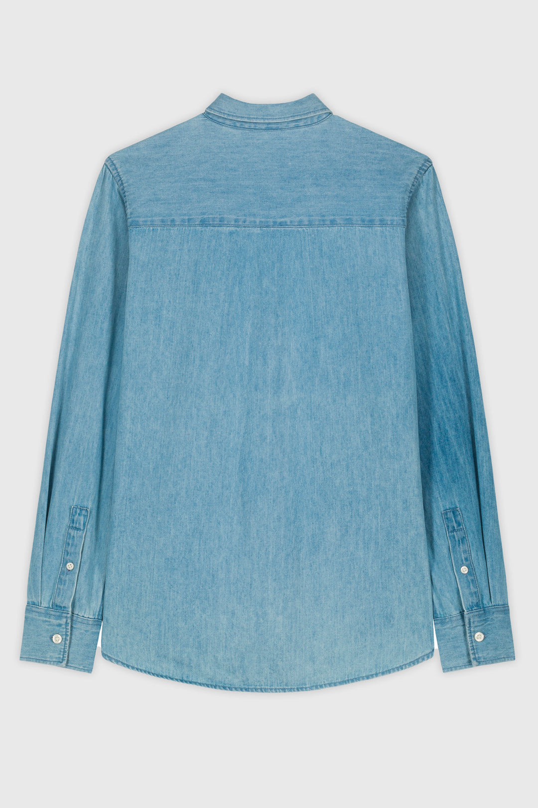 Organic Denim Shirt - Light Wash - Women