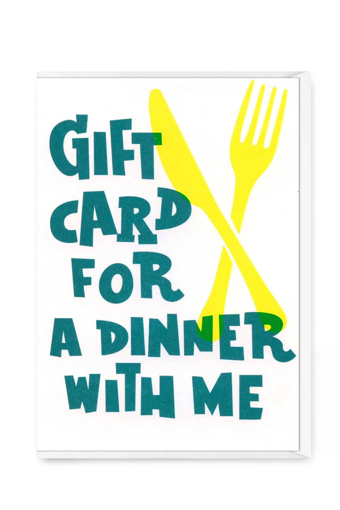 Greeting Card "Gift Card - Dinner"
