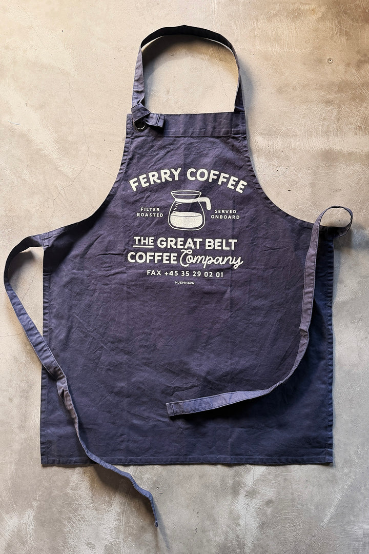 Forklæde "Færgekaffe"