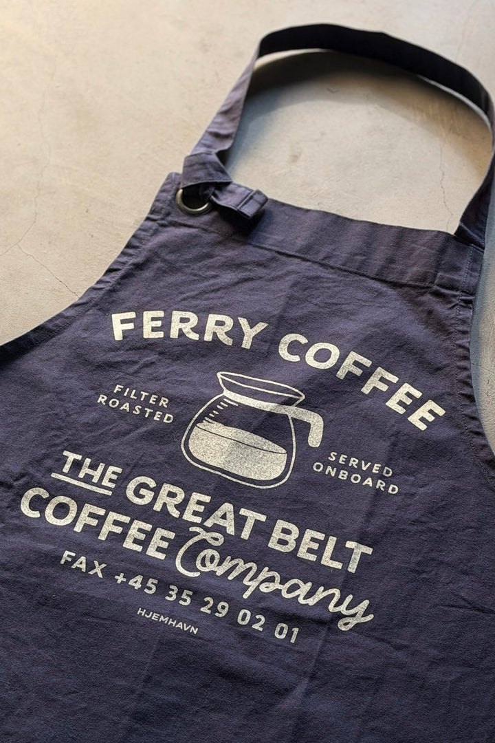 Forklæde "Færgekaffe"