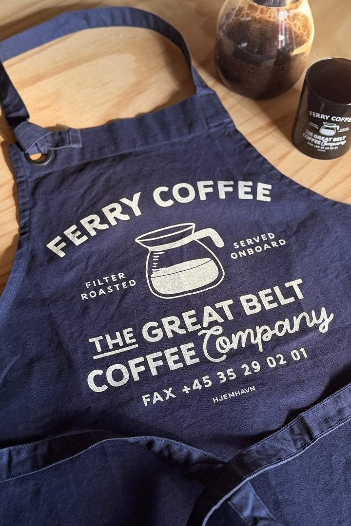 Forklæde "Færgekaffe"