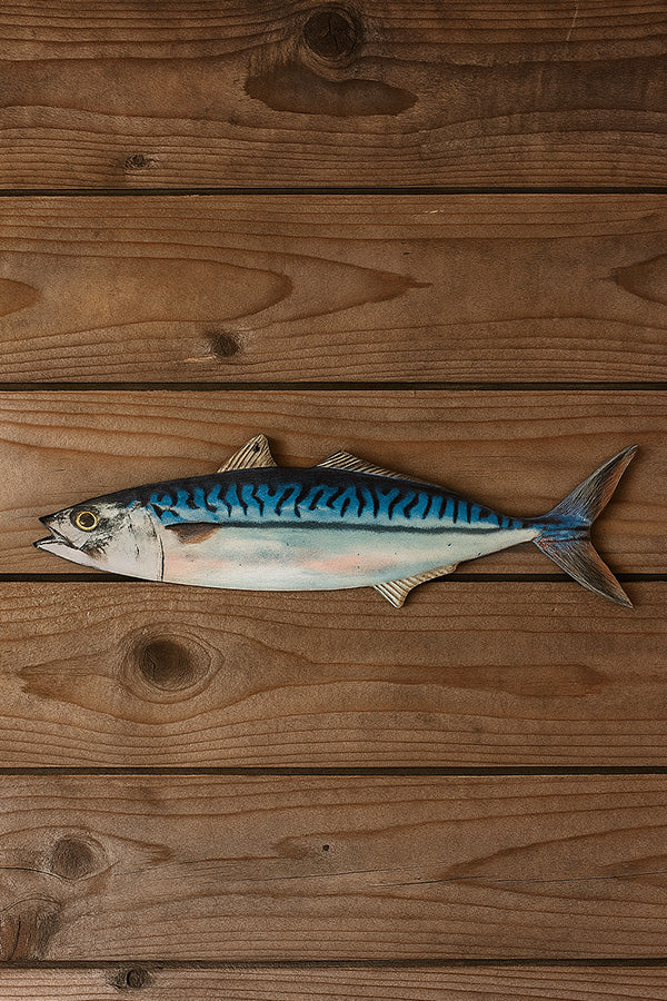 Handbemalter Holzfisch