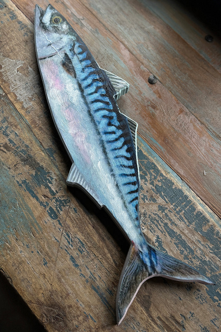 Handbemalter Holzfisch