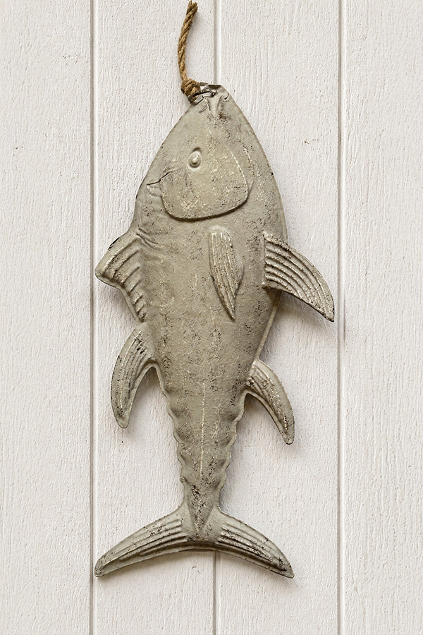 Fish - Recycled tin