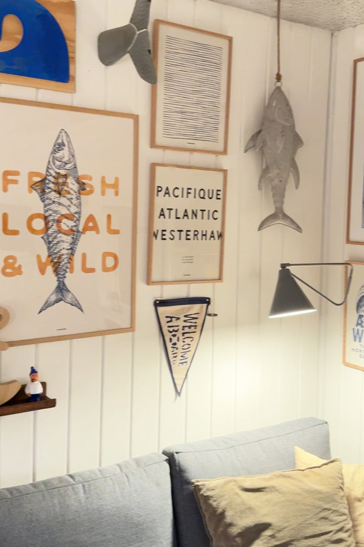 Fish - Recycled tin