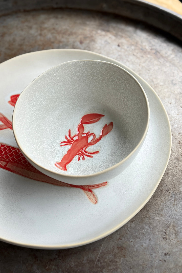 Ceramic Bowl "Lobster" Ø16 cm