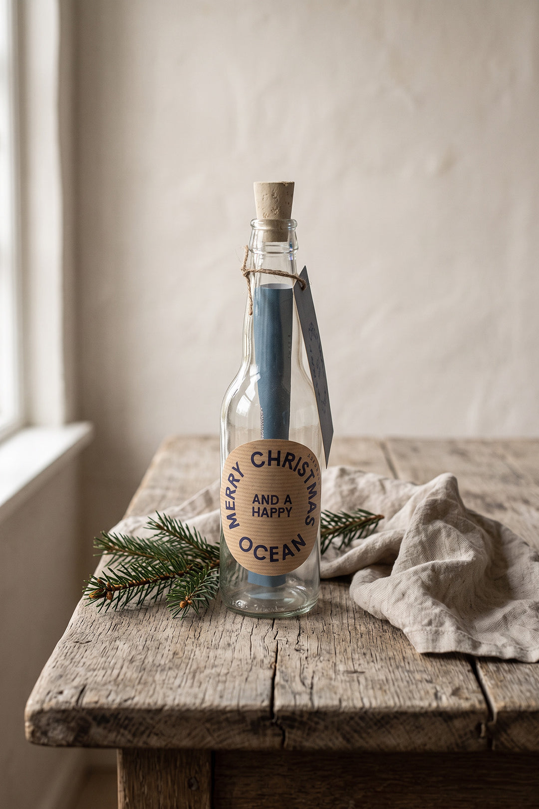 Gift certificate "Mail in a Bottle" XMAS Edition