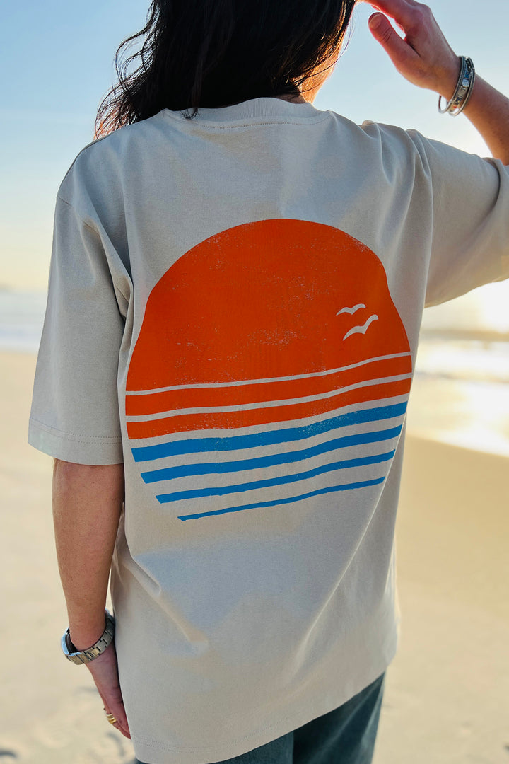 Heavy Weight Tee "Sunset"